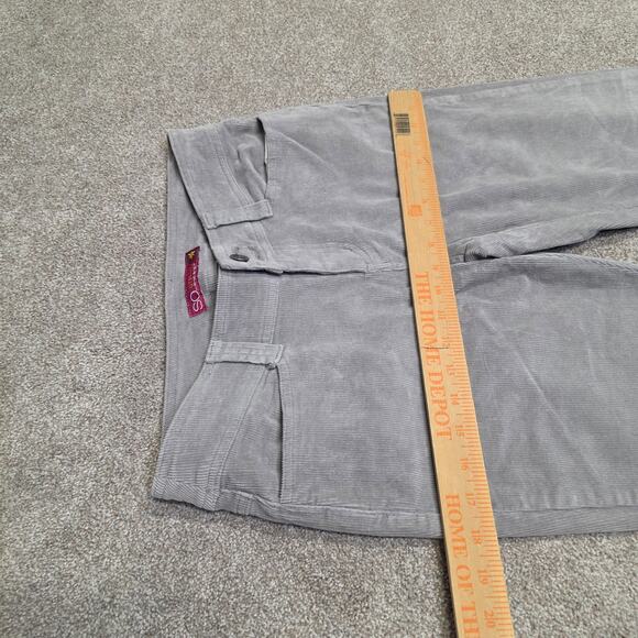 Stretch relaxed classic Casual SO Corduroy Straight Pants Comfortable Everyday 7 - Picture 7 of 15